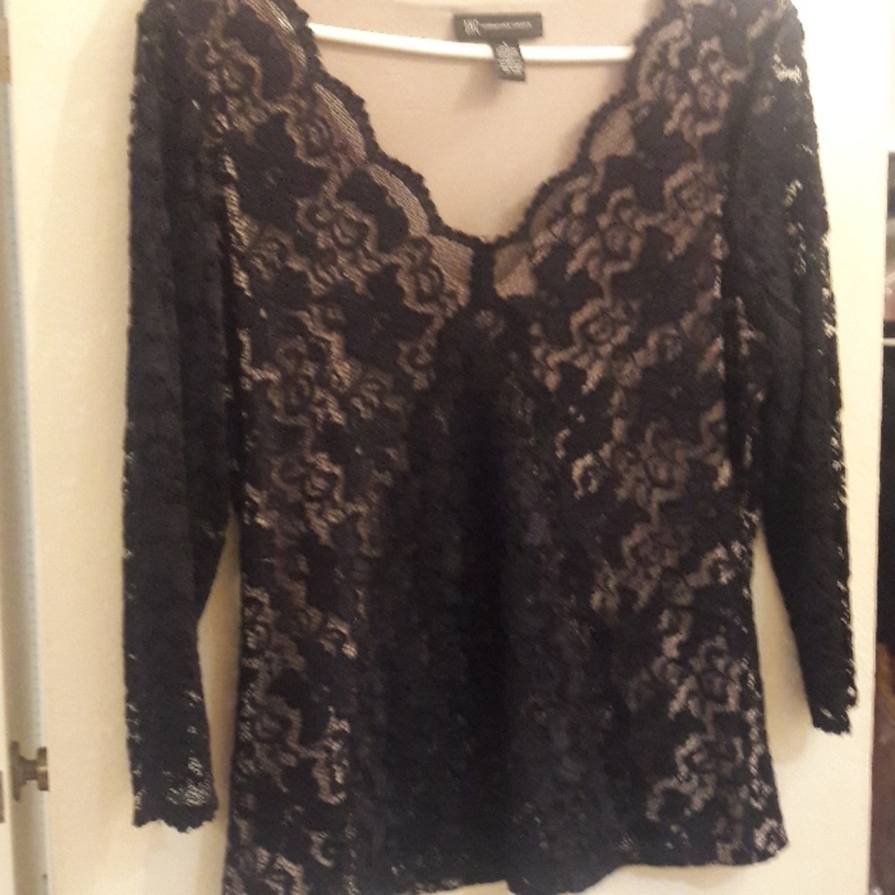 Inc long sleeve top